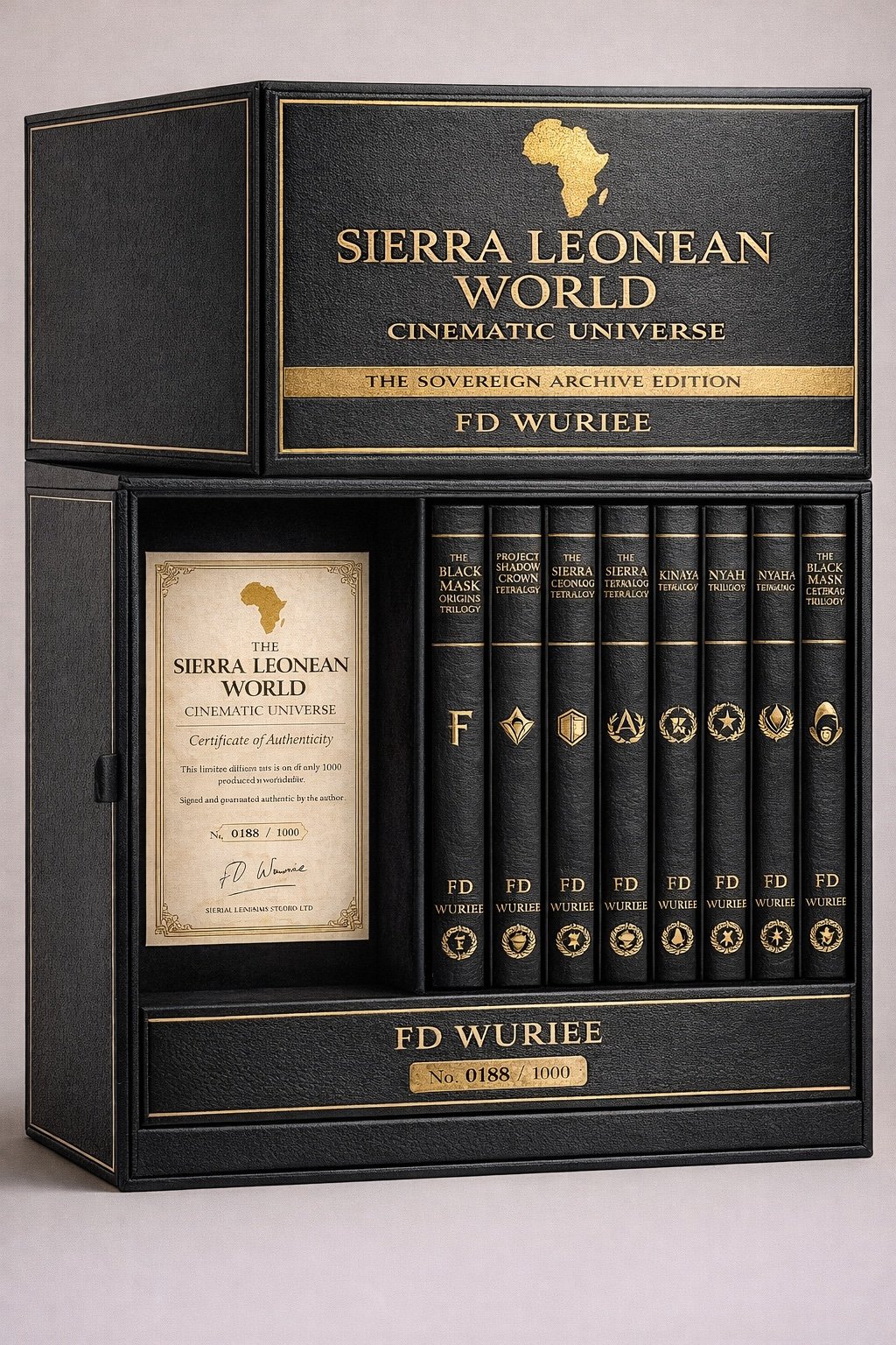 Sovereign Archive · black: Collector's edition concept