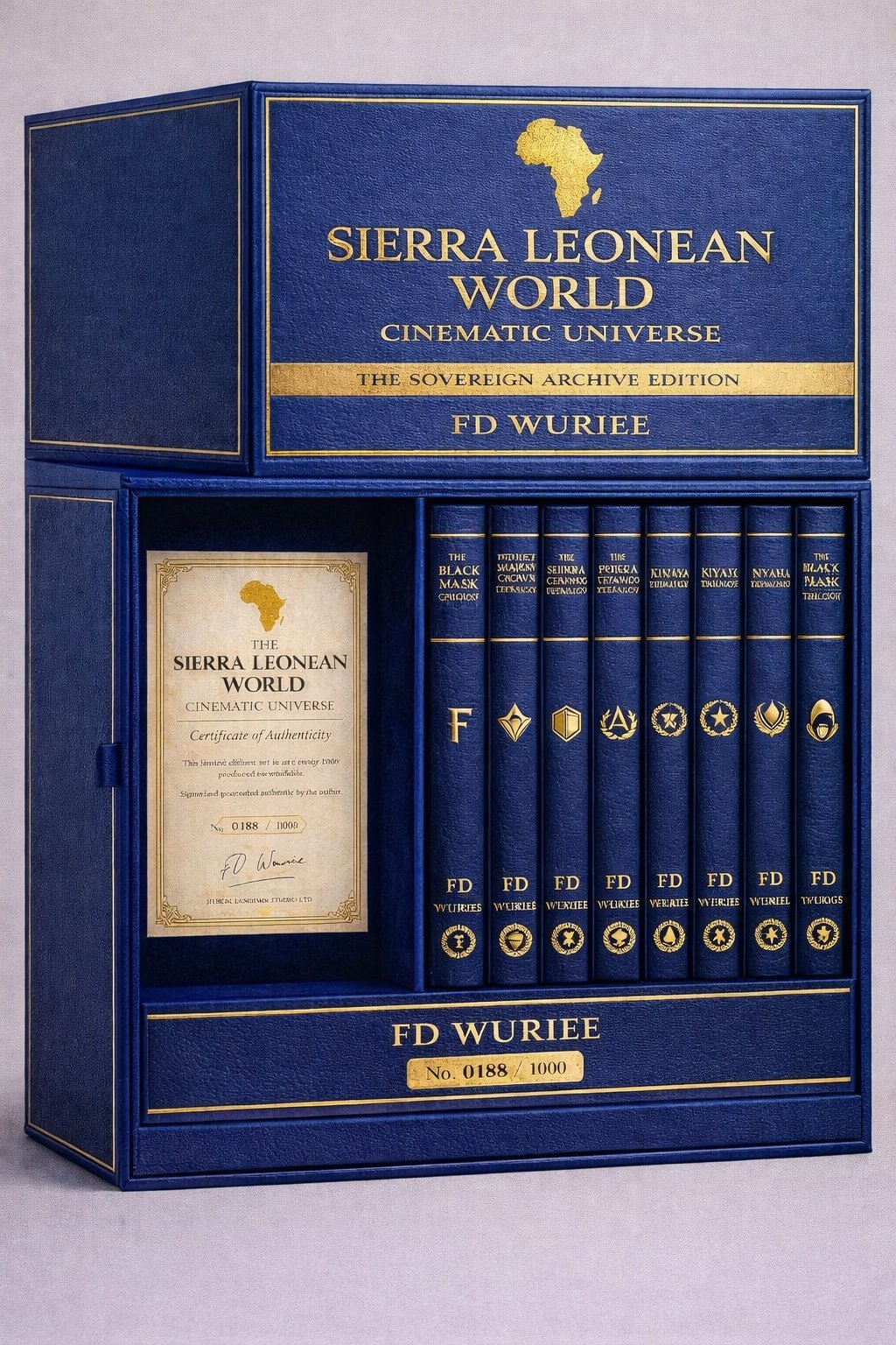 Sovereign Archive · blue: Collector's edition concept