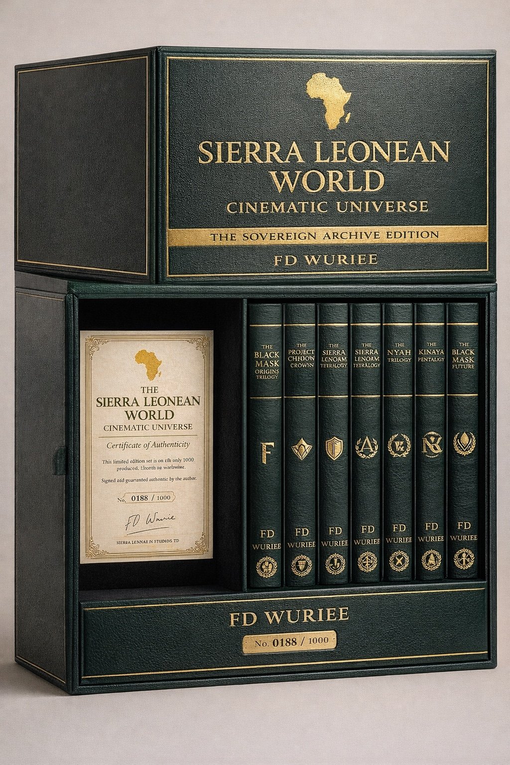 Sovereign Archive · green: Collector's edition concept